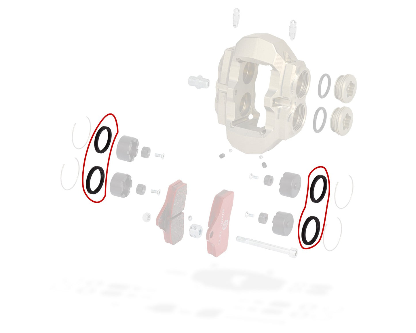 BSM 4 REAR BRAKE CALIPER