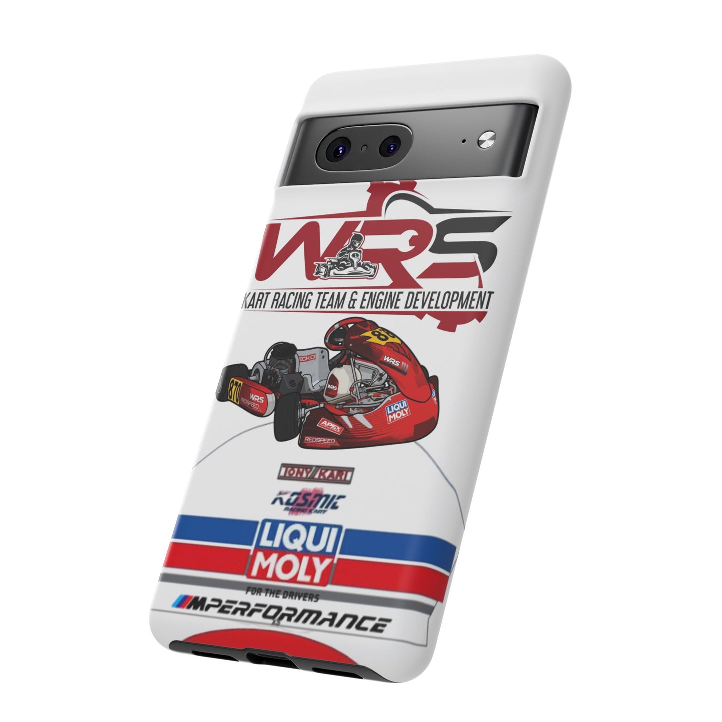 Kart Racing Tough Phone Case – 'WRS' Engine Development Design