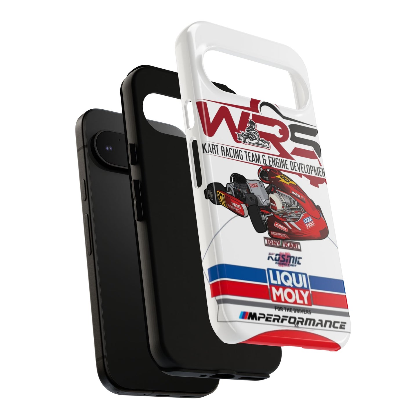 Kart Racing Tough Phone Case – 'WRS' Engine Development Design