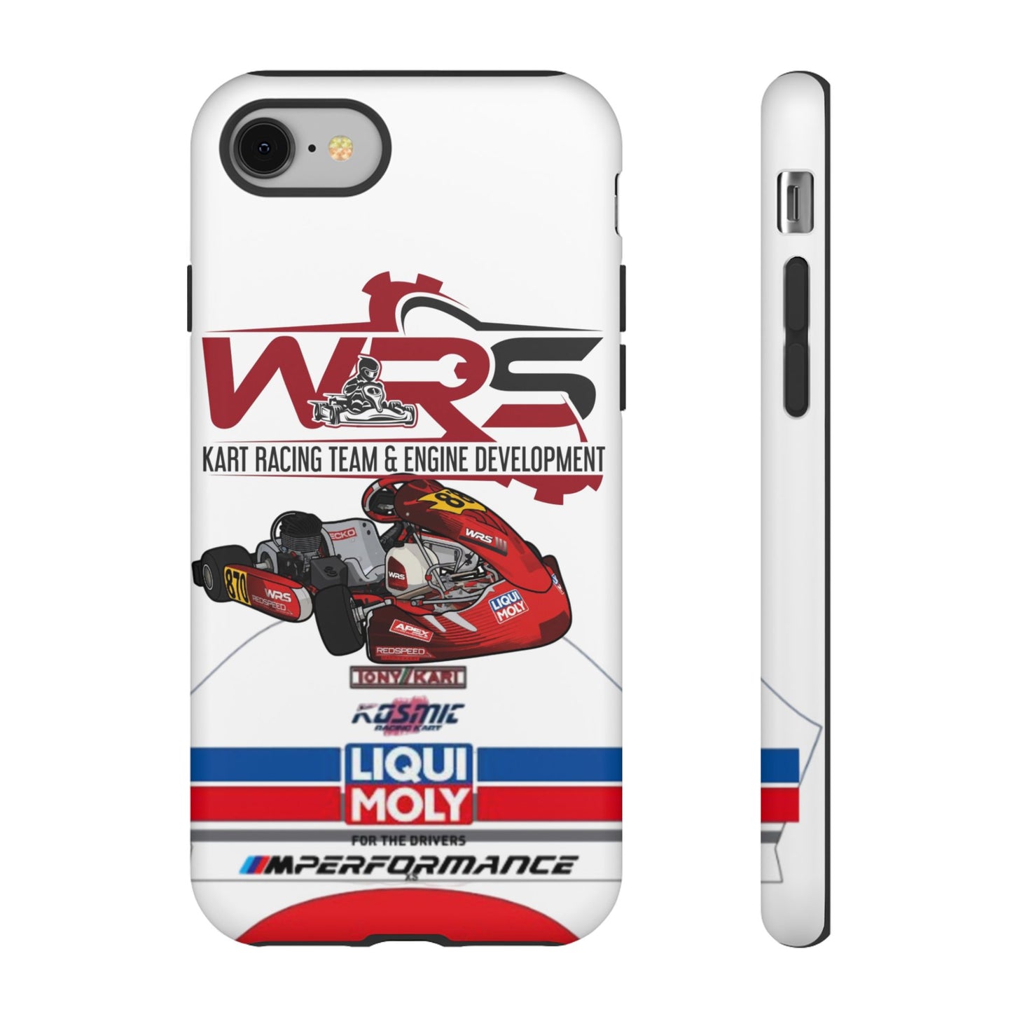 Kart Racing Tough Phone Case – 'WRS' Engine Development Design