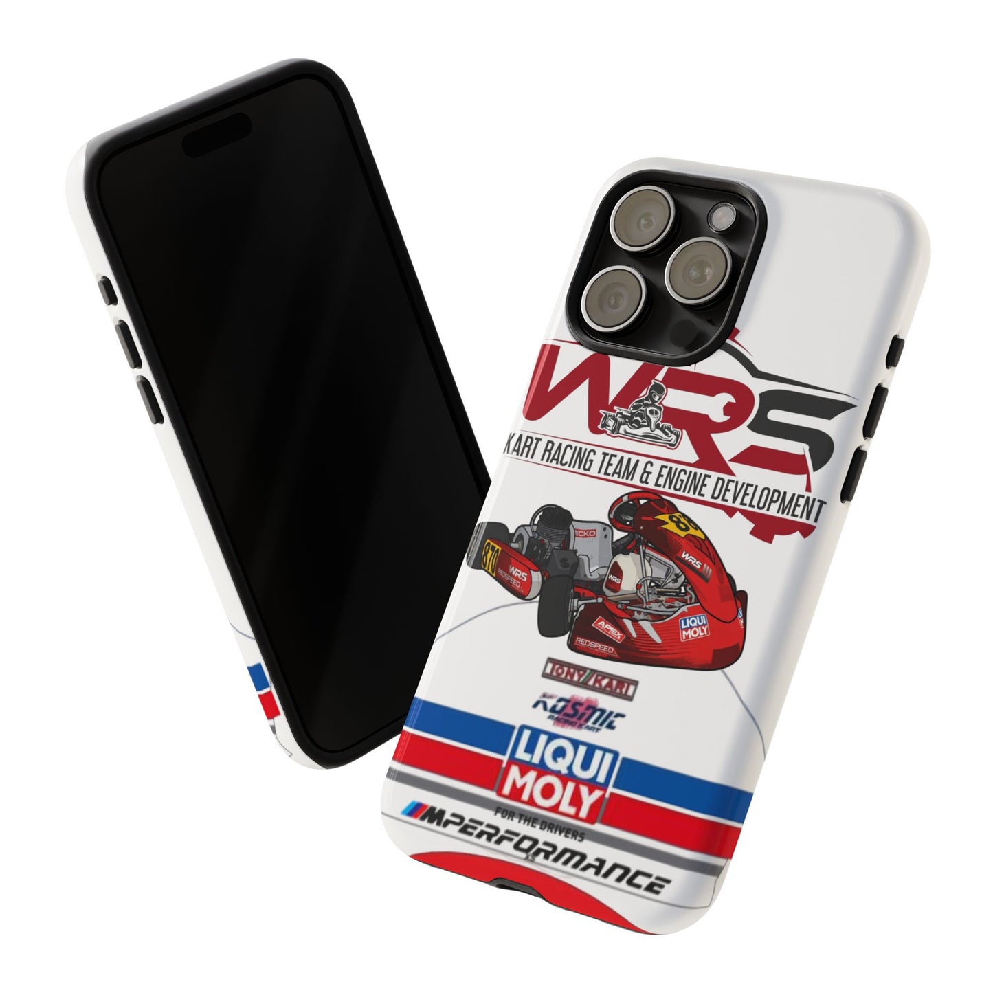 Kart Racing Tough Phone Case – 'WRS' Engine Development Design