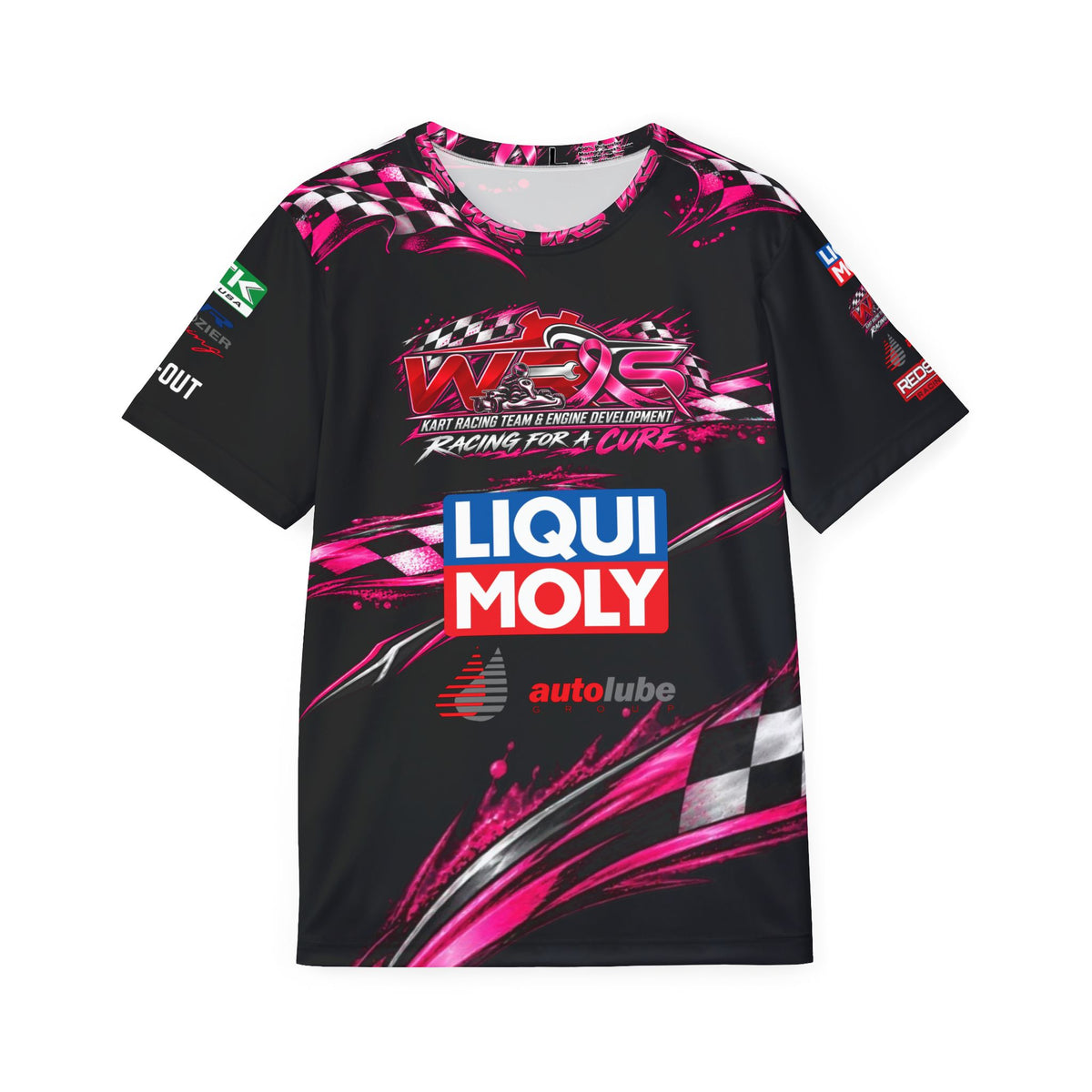 Driven by Hope Racing Jersey — Liqui Moly Pink Motorsports Tee