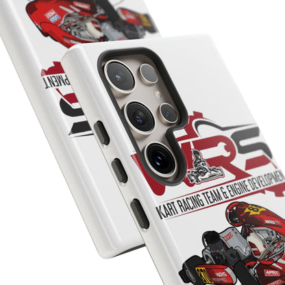 Kart Racing Tough Phone Case – 'WRS' Engine Development Design