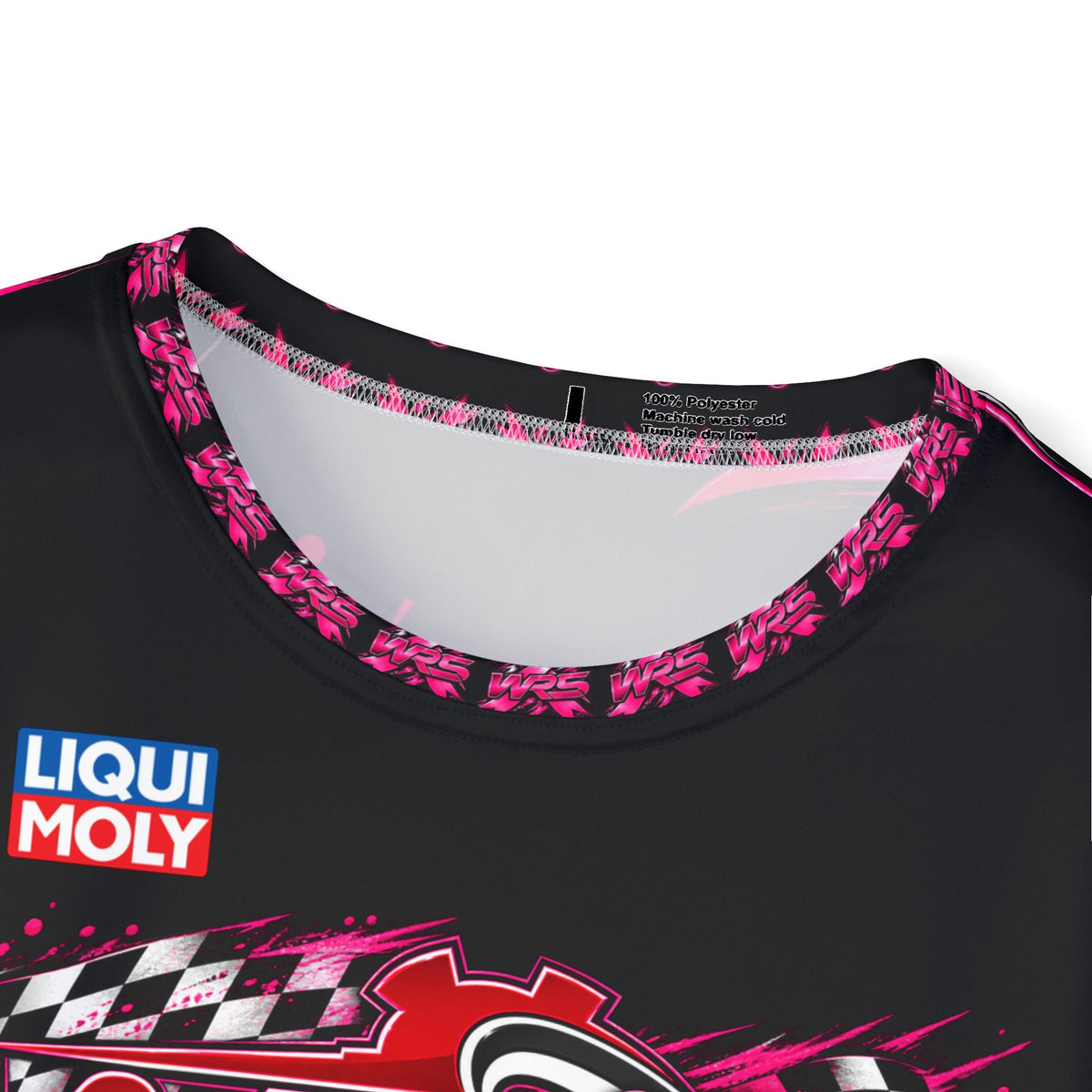 Driven By Hope Racing Jersey — Men's Pink Breast Cancer Awareness Motorsport Tee
