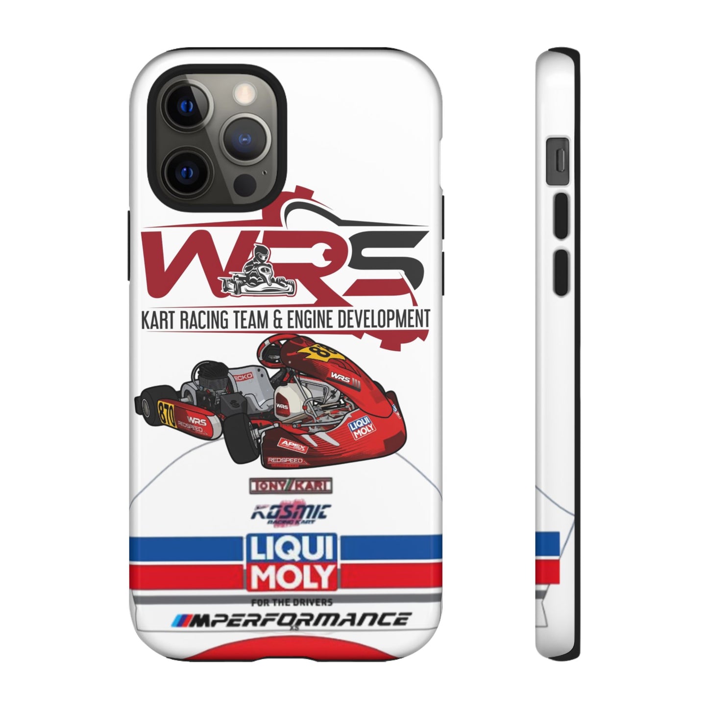 Kart Racing Tough Phone Case – 'WRS' Engine Development Design