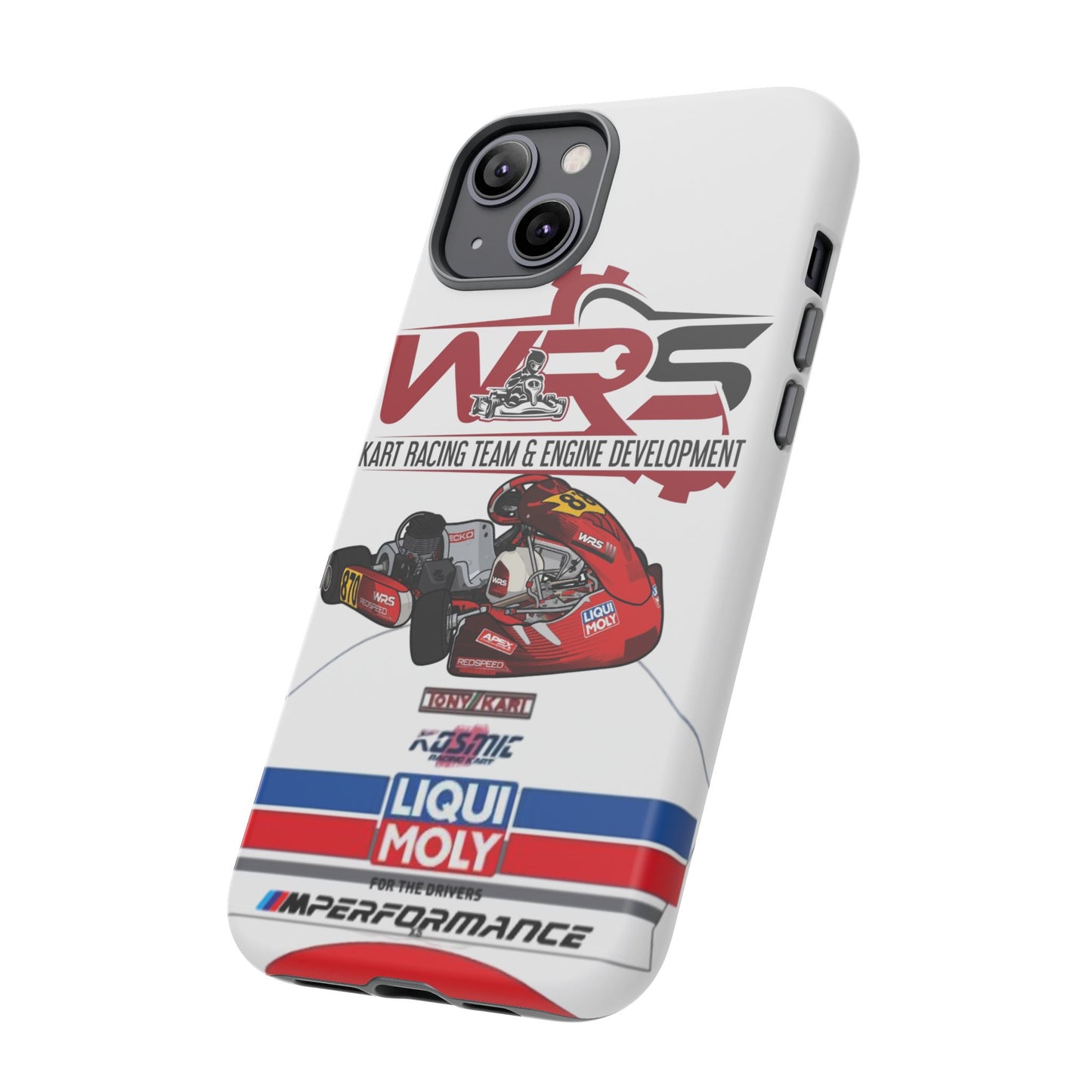 Kart Racing Tough Phone Case – 'WRS' Engine Development Design