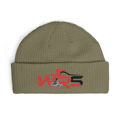Cuff Beanie - Vintage Racing Logo Knit Cap