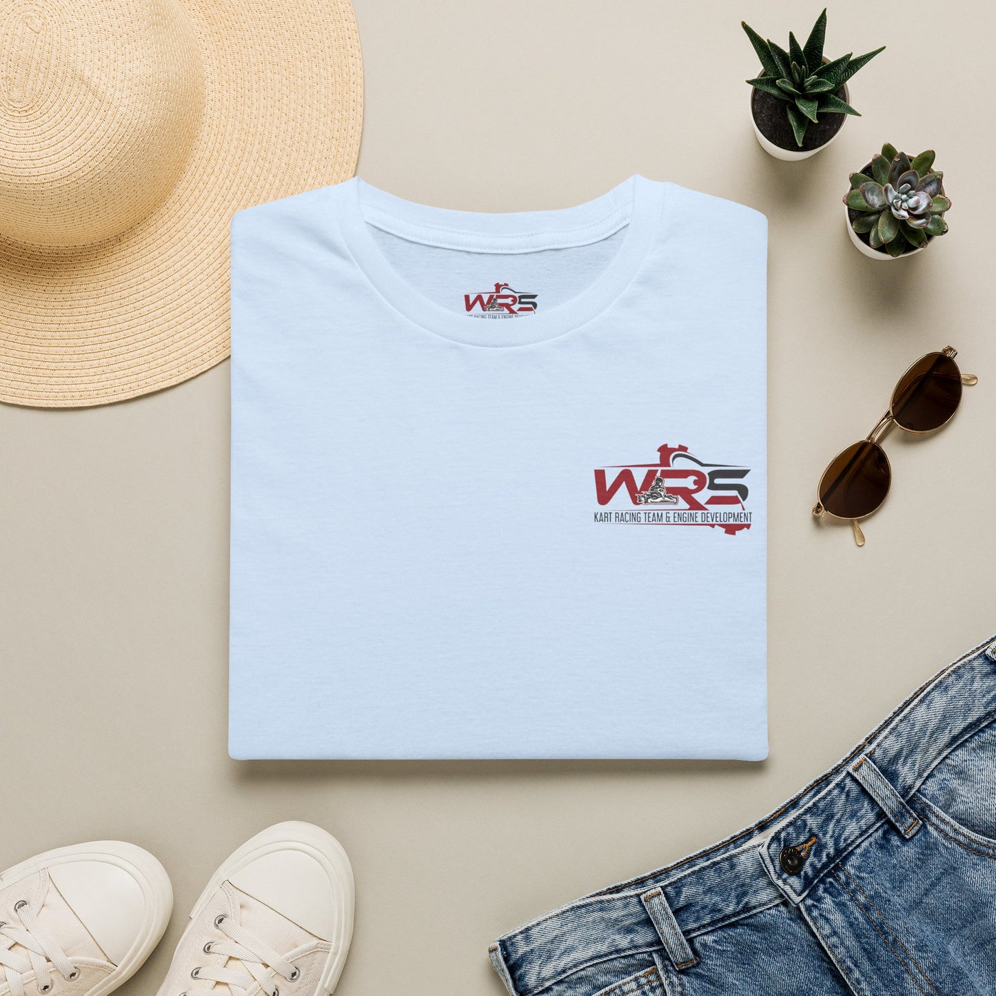 WRS  Logo T‑Shirt — Casual College Tee