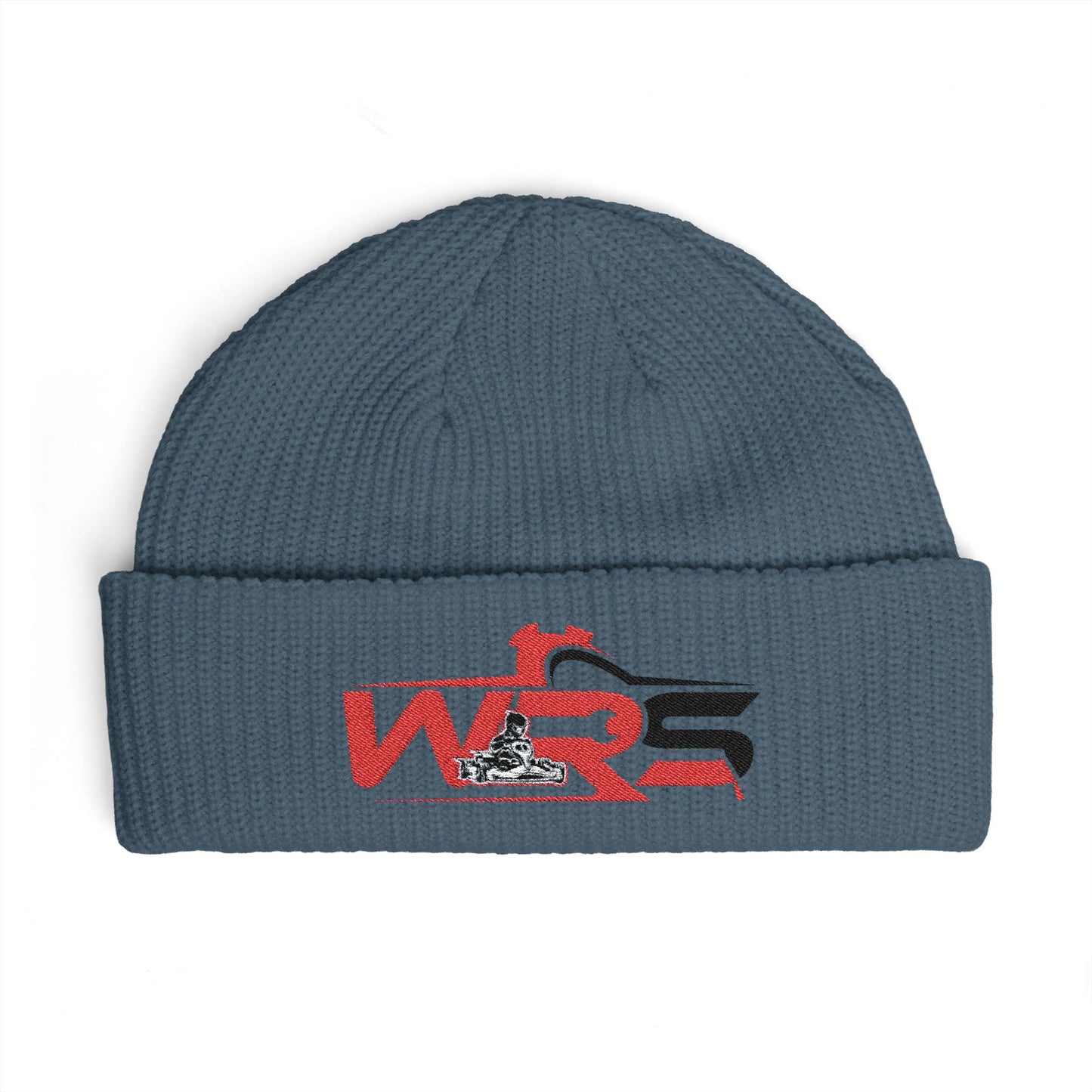 Cuff Beanie - Vintage Racing Logo Knit Cap