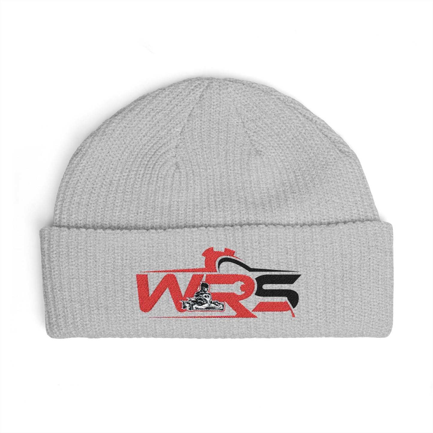 Cuff Beanie - Vintage Racing Logo Knit Cap