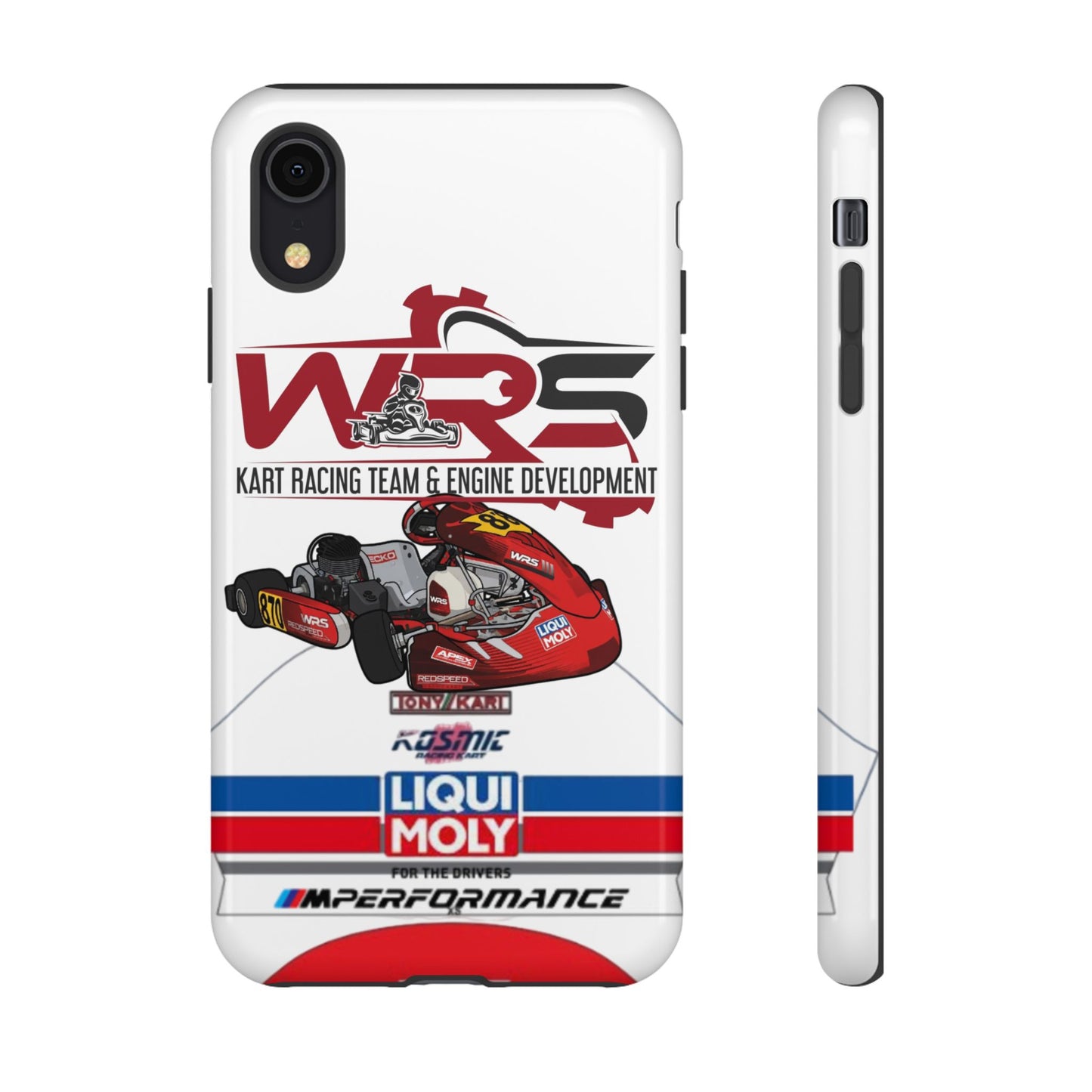Kart Racing Tough Phone Case – 'WRS' Engine Development Design