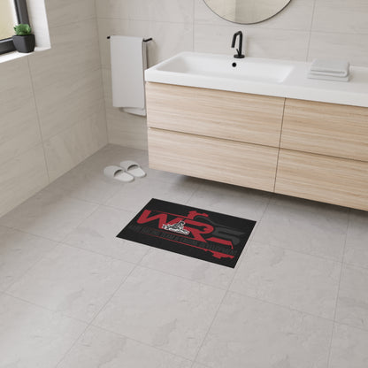 Racing Team Heavy-Duty Floor Mat – WRS Kart Racing Engine Development Logo