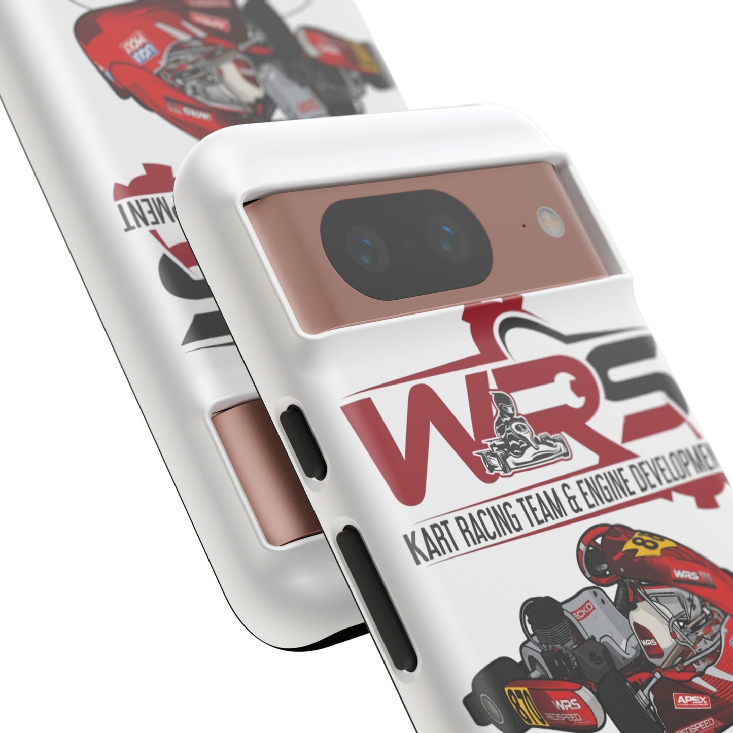 Kart Racing Tough Phone Case – 'WRS' Engine Development Design
