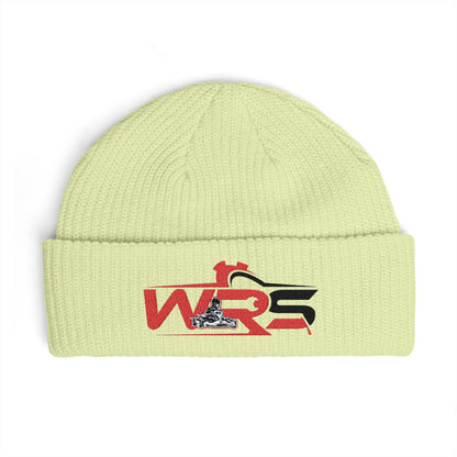 Cuff Beanie - Vintage Racing Logo Knit Cap