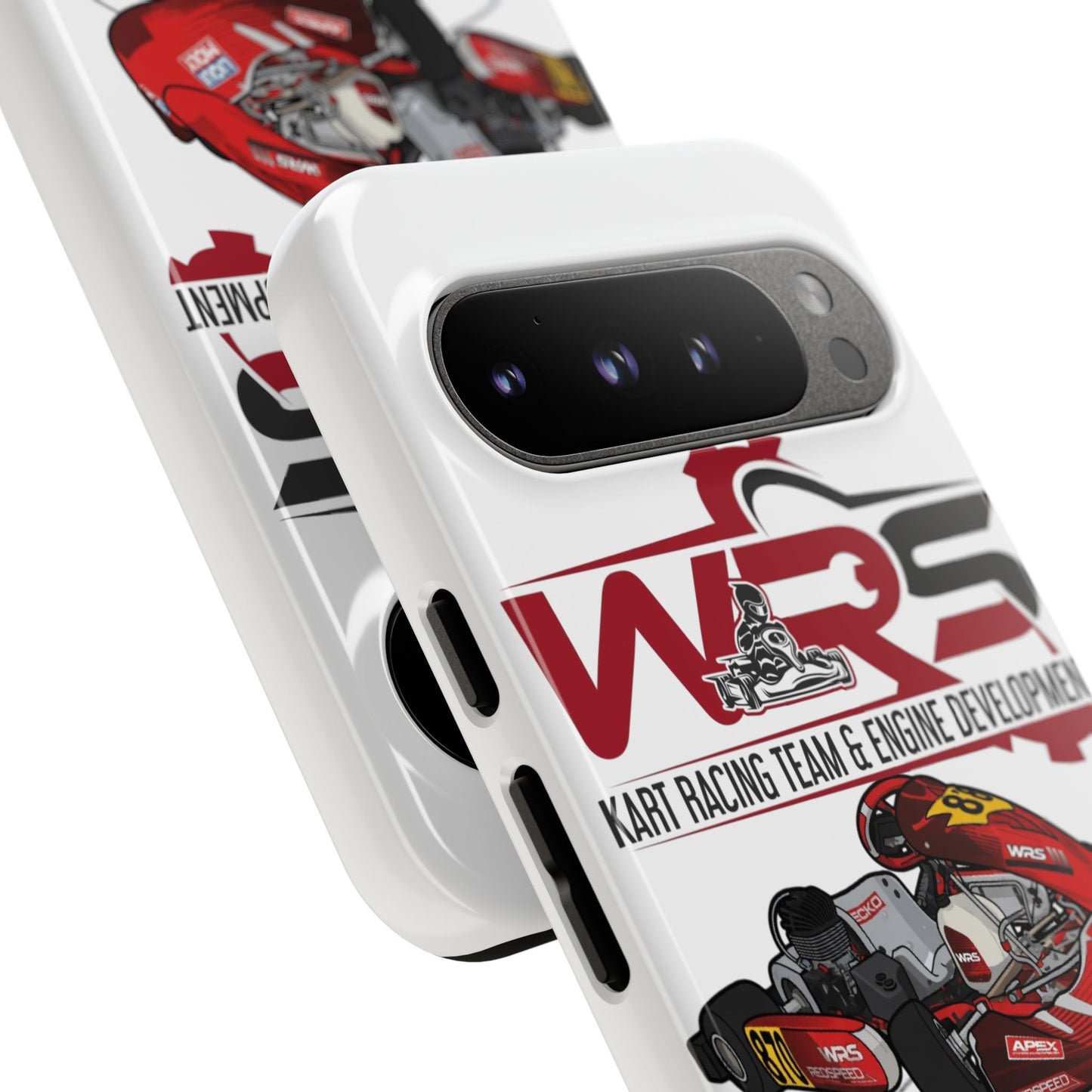 Kart Racing Tough Phone Case – 'WRS' Engine Development Design
