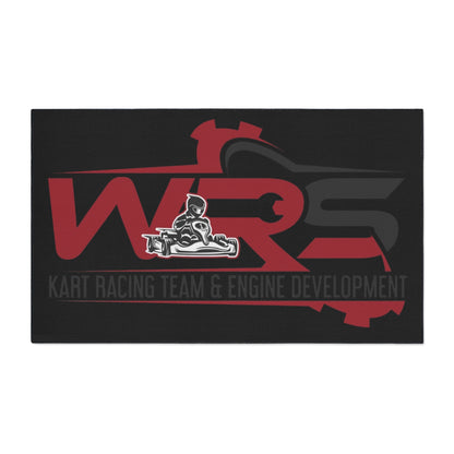 Racing Team Heavy-Duty Floor Mat – WRS Kart Racing Engine Development Logo