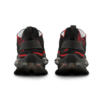 Men's Mesh Sneakers — Red Flame Athletic Running Shoes