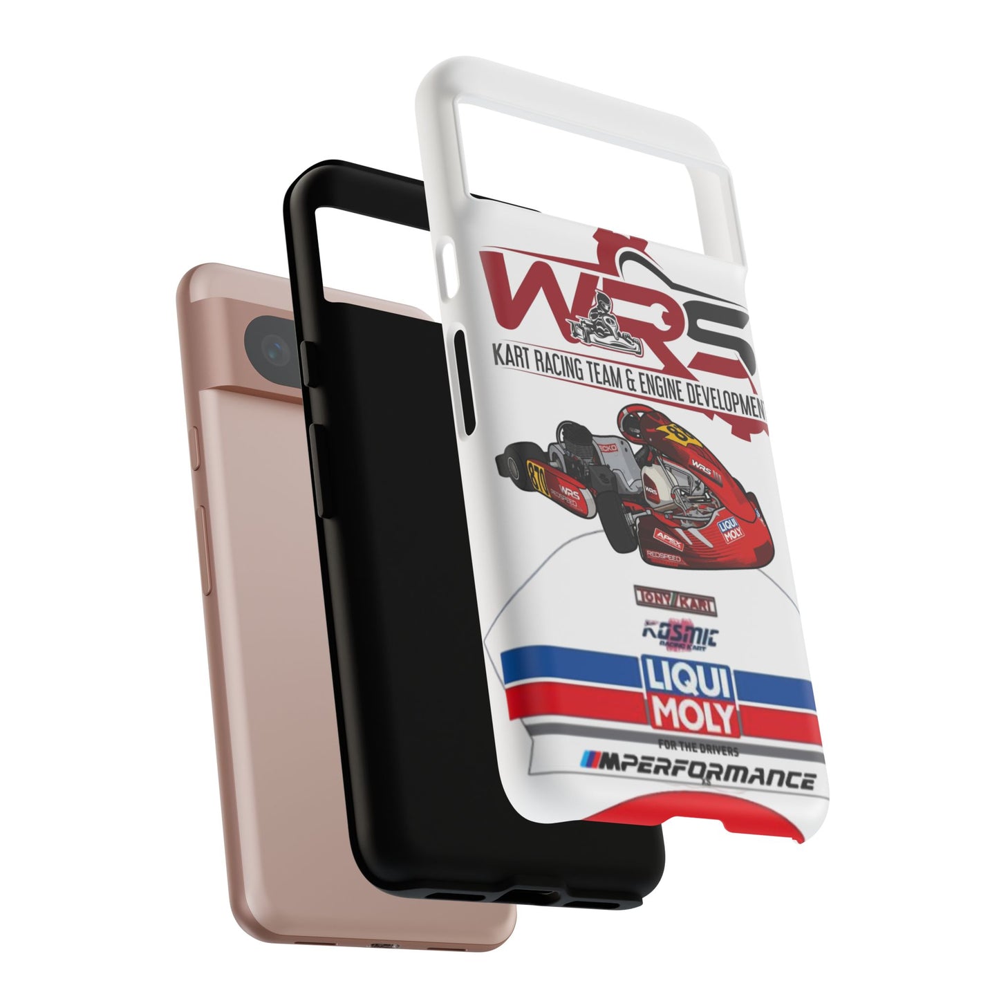 Kart Racing Tough Phone Case – 'WRS' Engine Development Design