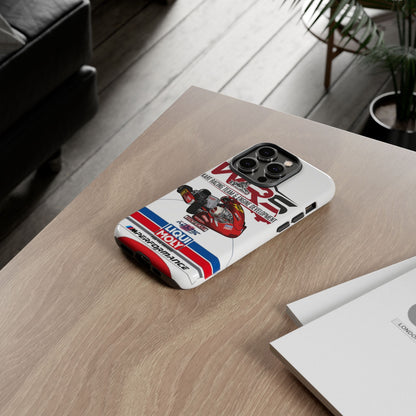Kart Racing Tough Phone Case – 'WRS' Engine Development Design