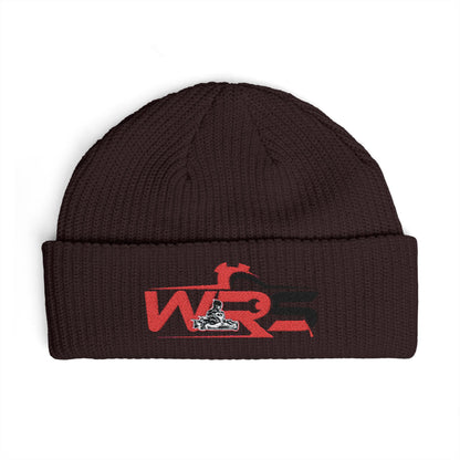 Cuff Beanie - Vintage Racing Logo Knit Cap