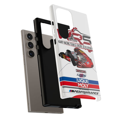 Kart Racing Tough Phone Case – 'WRS' Engine Development Design