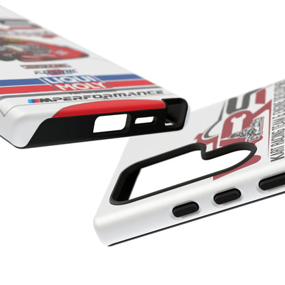 Kart Racing Tough Phone Case – 'WRS' Engine Development Design