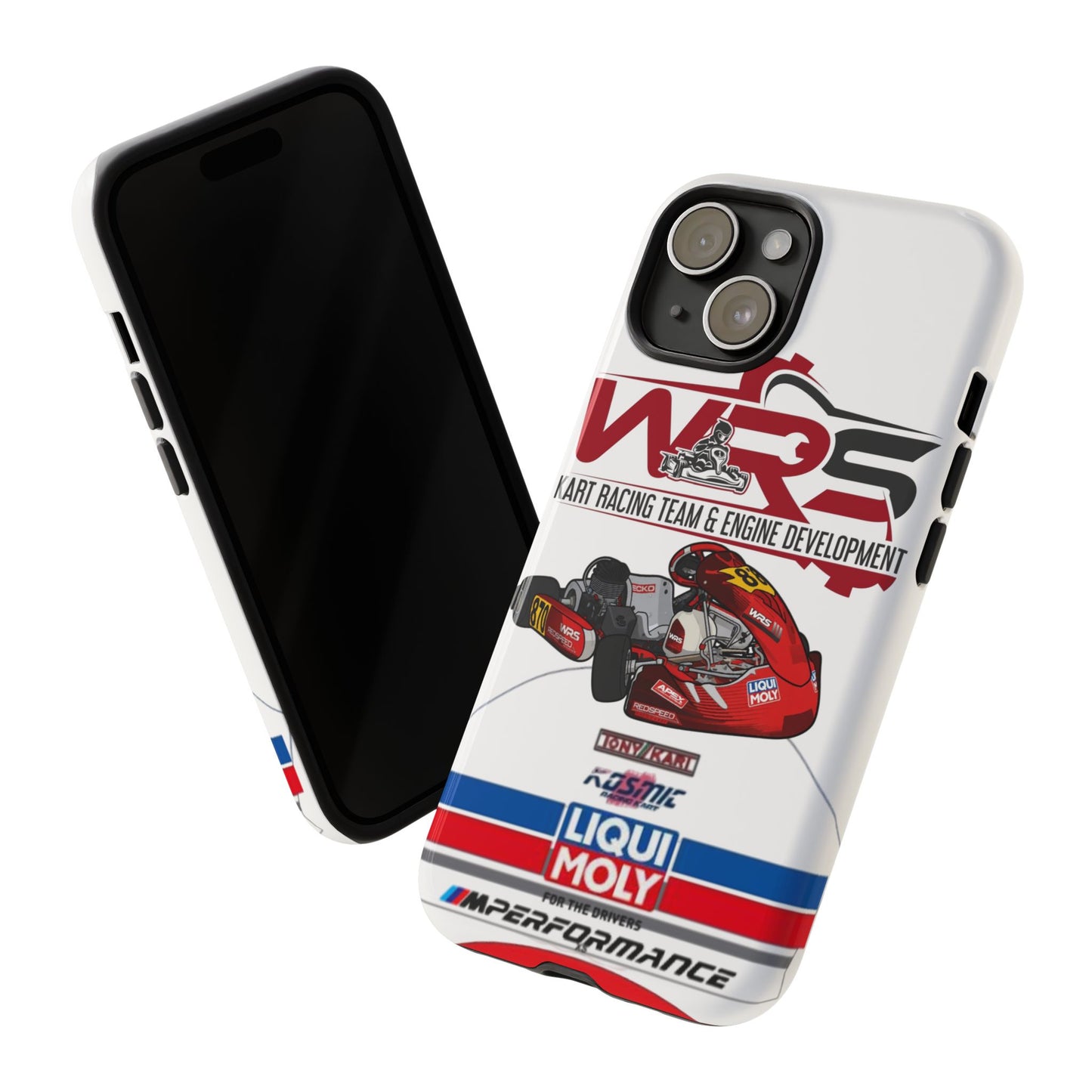 Kart Racing Tough Phone Case – 'WRS' Engine Development Design