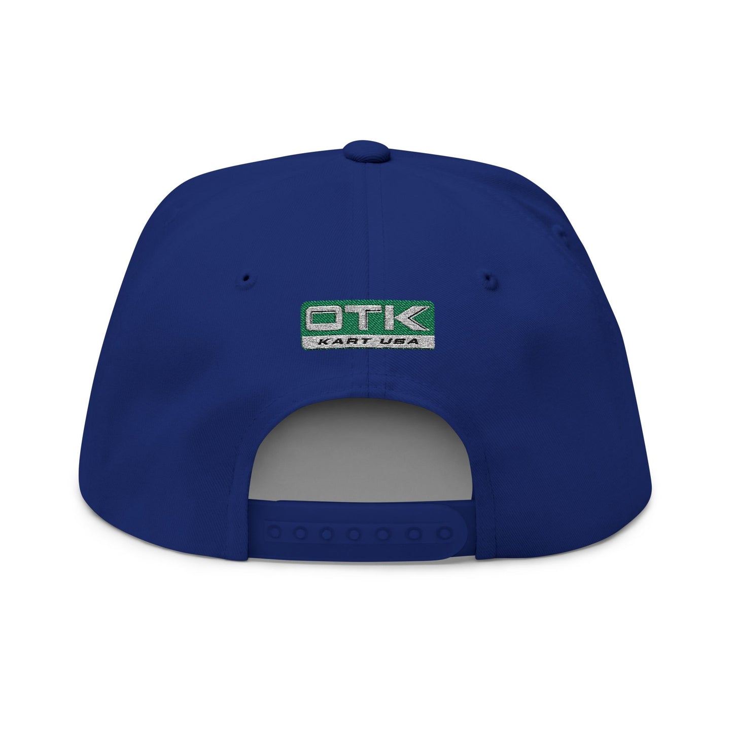 WRS Kart Racing Embroidered Flat Bill Cap