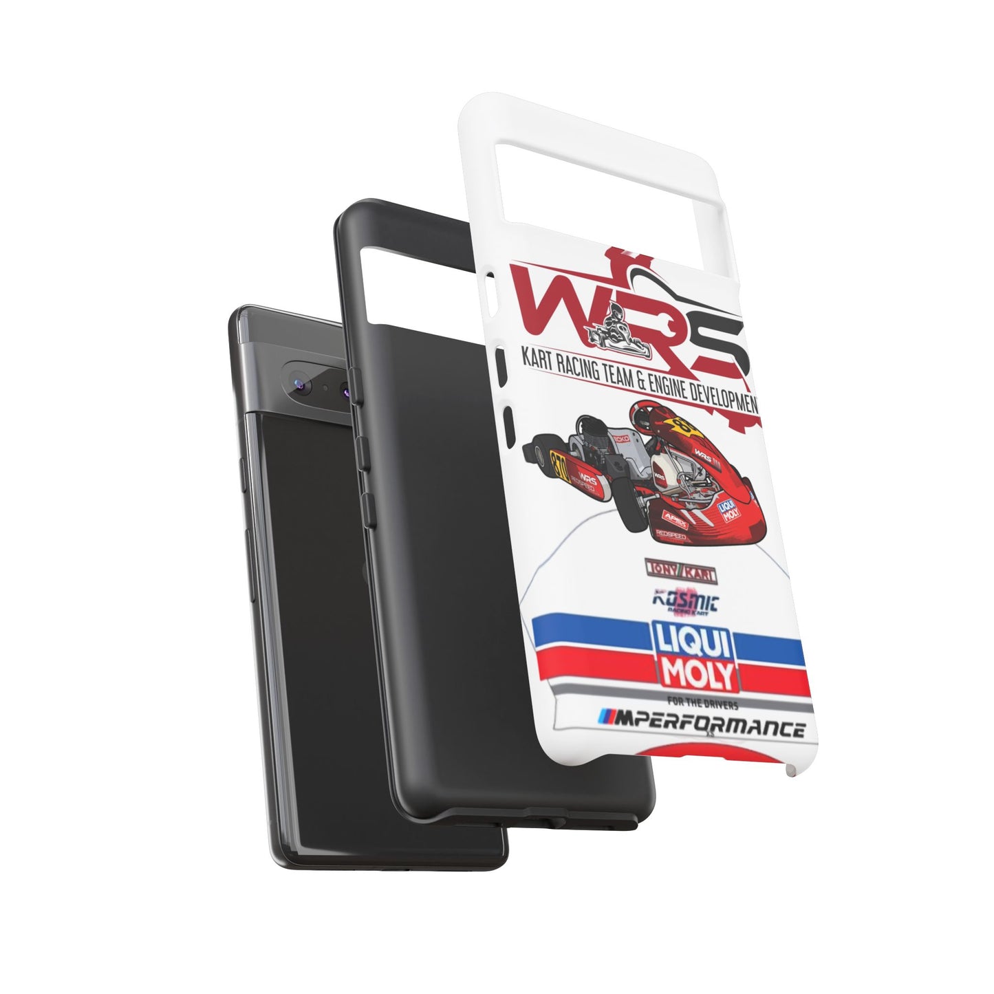 Kart Racing Tough Phone Case – 'WRS' Engine Development Design