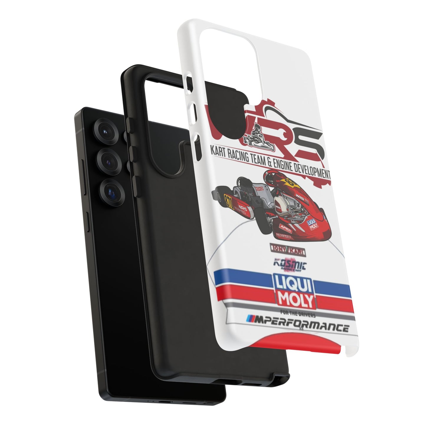 Kart Racing Tough Phone Case – 'WRS' Engine Development Design