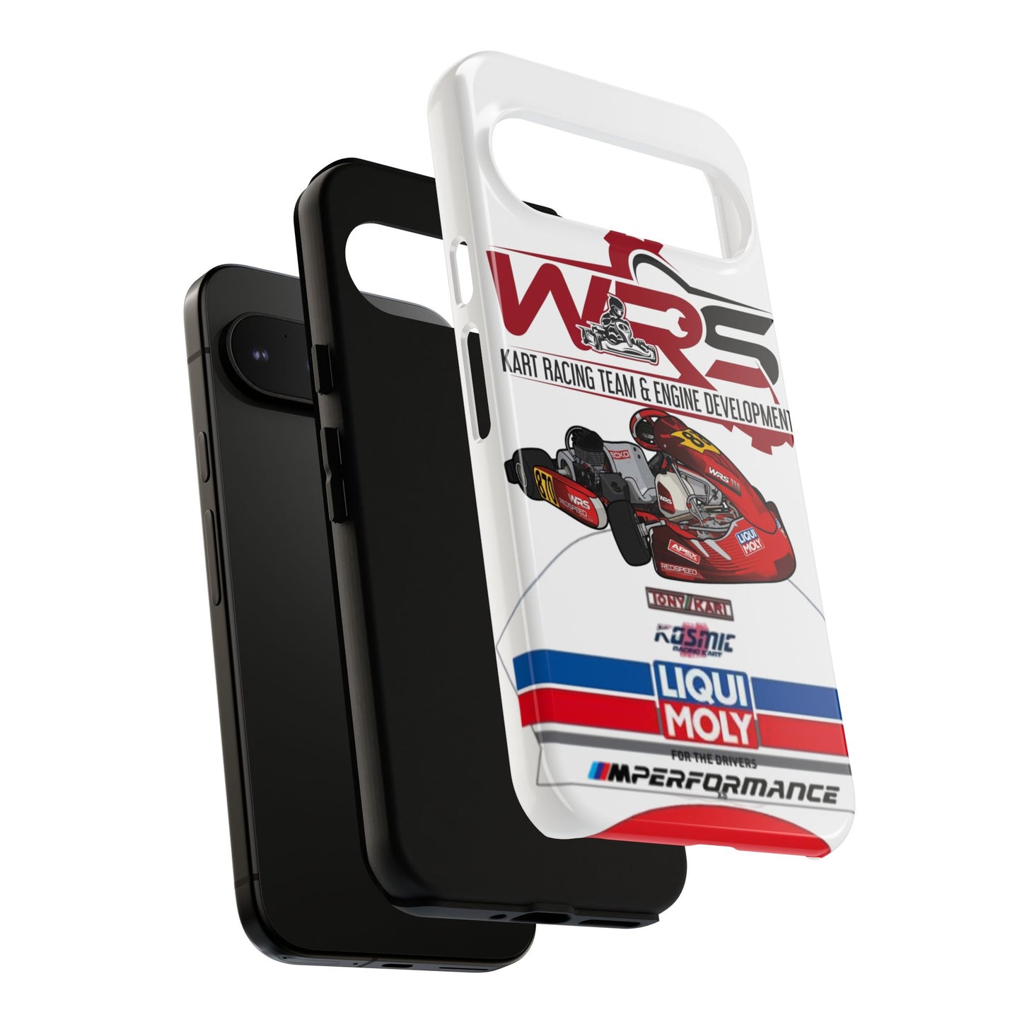Kart Racing Tough Phone Case – 'WRS' Engine Development Design