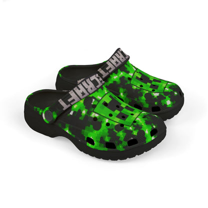 Minecraft Creeper Kids' Foam Clogs