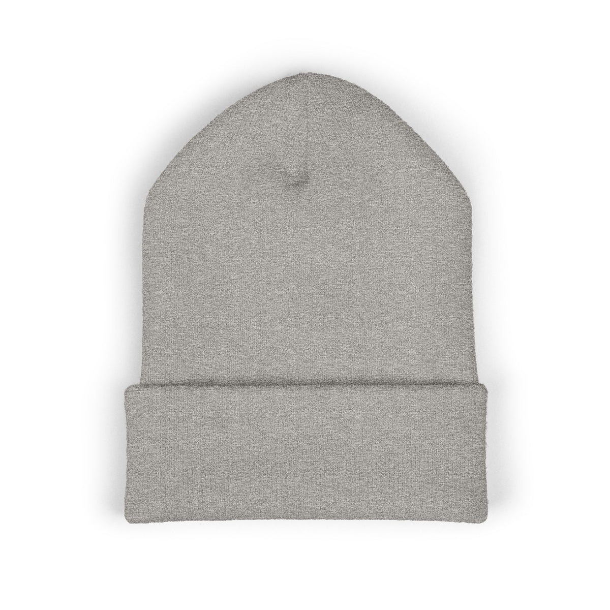 Embroidered Racing Flame Beanie — Classic Cuffed Knit Cap