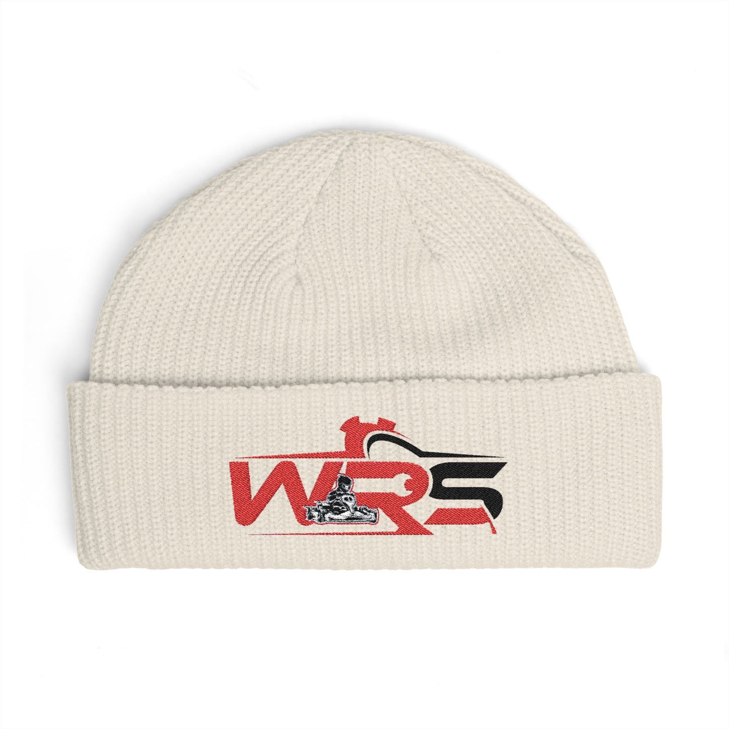 Cuff Beanie - Vintage Racing Logo Knit Cap