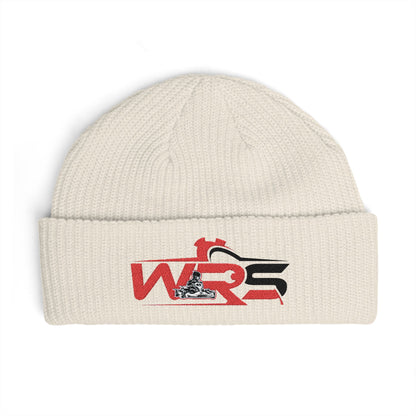 Cuff Beanie - Vintage Racing Logo Knit Cap