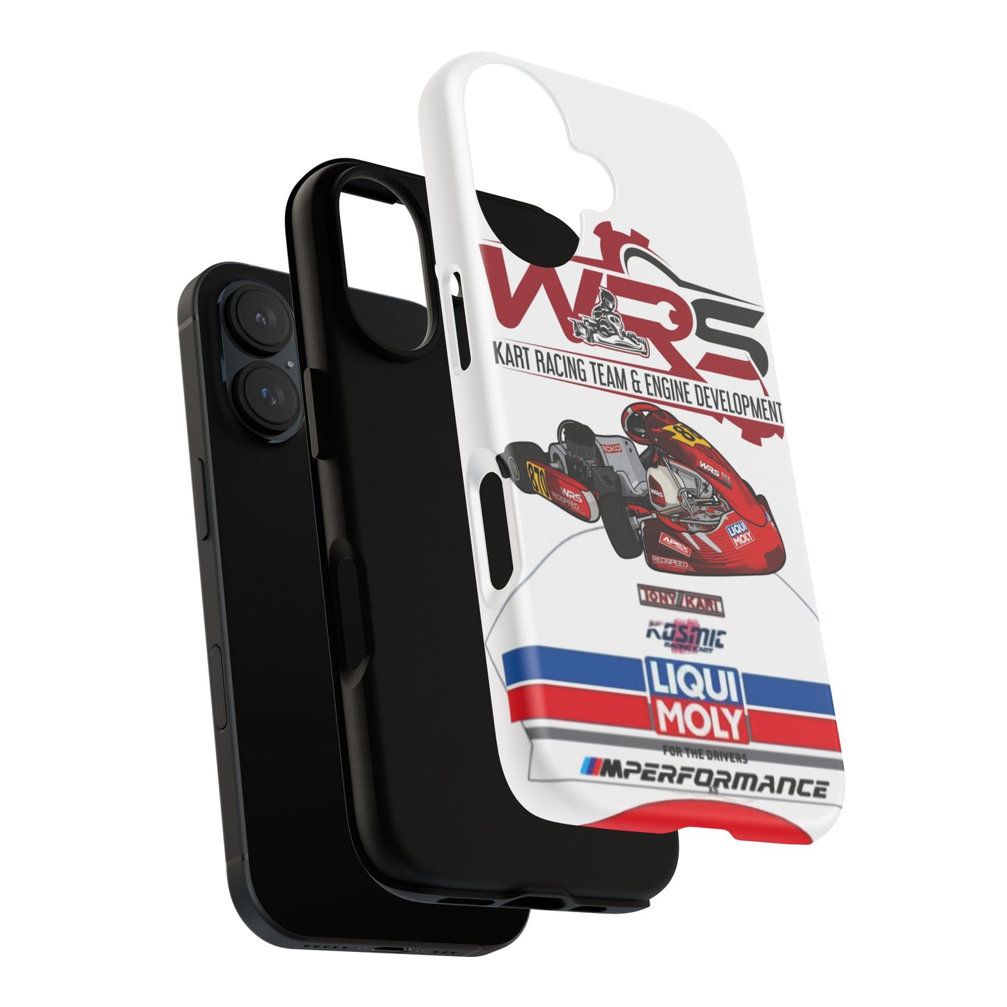 Kart Racing Tough Phone Case – 'WRS' Engine Development Design