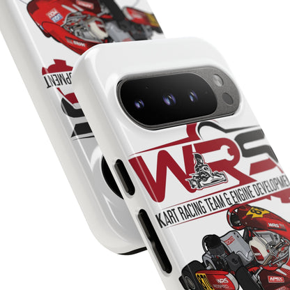 Kart Racing Tough Phone Case – 'WRS' Engine Development Design