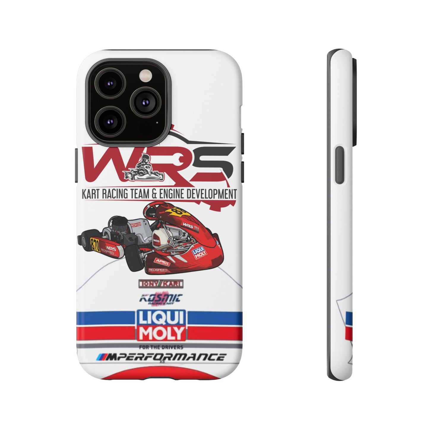 Kart Racing Tough Phone Case – 'WRS' Engine Development Design