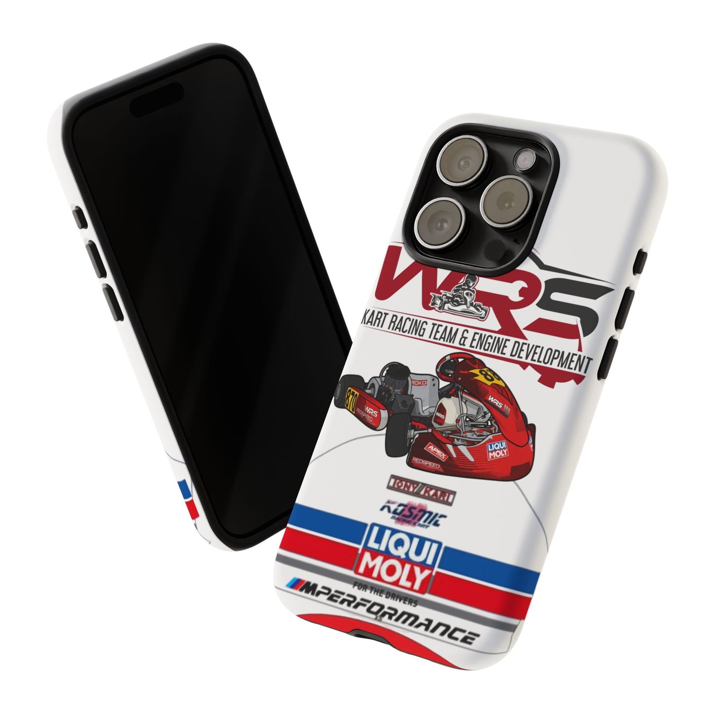 Kart Racing Tough Phone Case – 'WRS' Engine Development Design