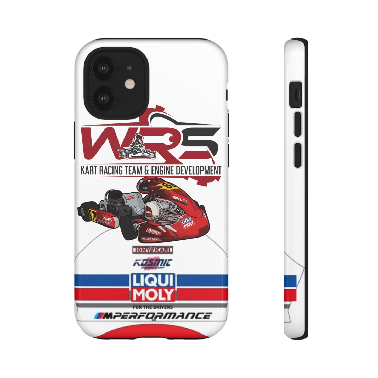 Kart Racing Tough Phone Case – 'WRS' Engine Development Design