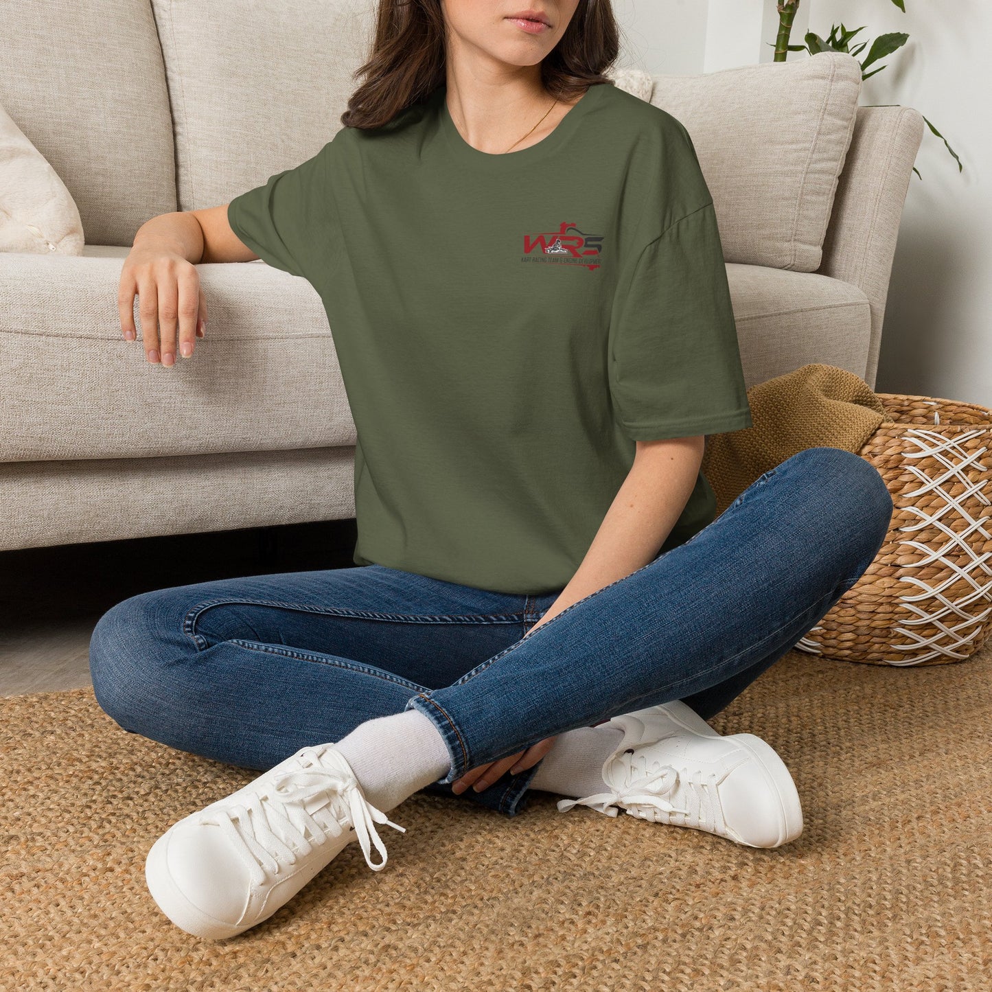 WRS  Logo T‑Shirt — Casual College Tee